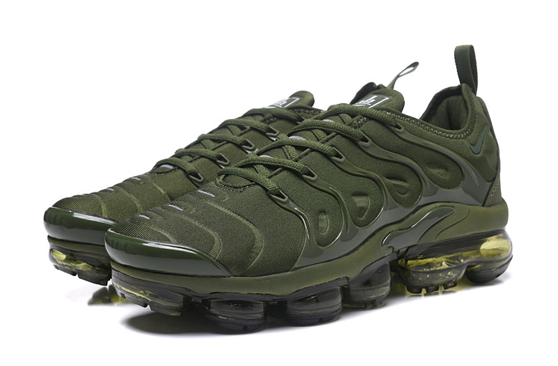 Men Nike Air Max TN Plus Army Green Shoes